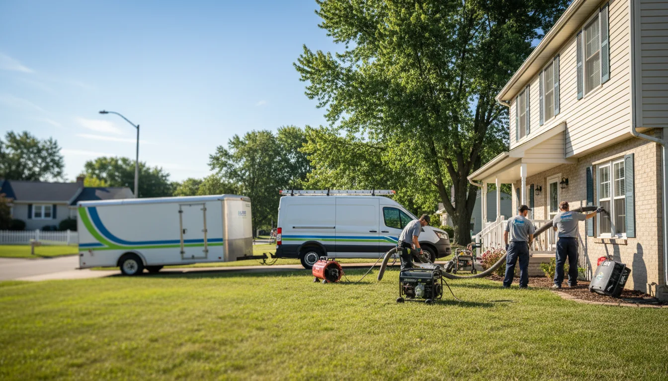 Flooded Basement Restoration And Cleanup With Repair in Neillsville, WI near me